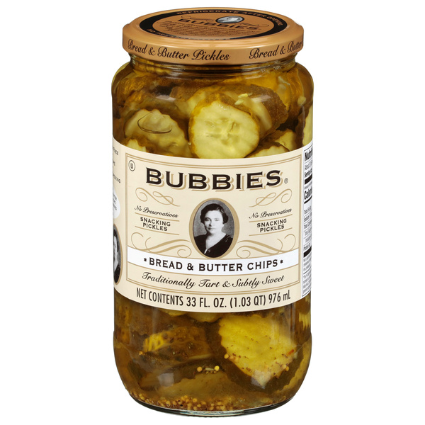 Bubbies Bread & Butter Chips 33 fl oz | Hy-Vee Aisles Online