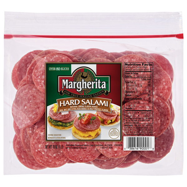 Margherita Hard Salami Slices | Hy-Vee Aisles Online Grocery Shopping