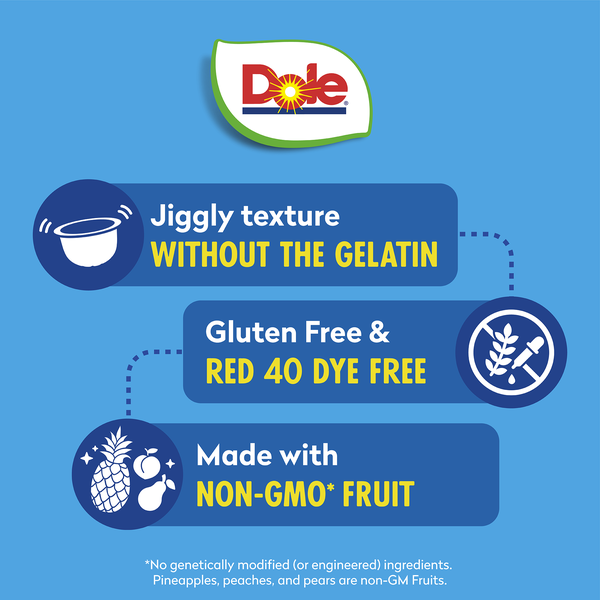 Dole Black Cherry Mixed Fruit in Gel 4 - 4.3oz Cups | Hy-Vee Dole Black Cherry Mixed Fruit in Gel 4 - 4.3oz Cups | Hy-Vee