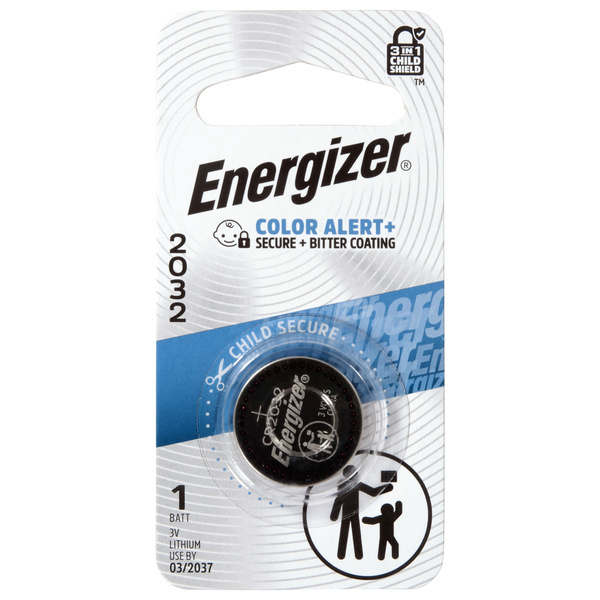 Energizer 2032 Color Alert+ 3V Lithium Batt 1 Each | Hy-Vee Aisles