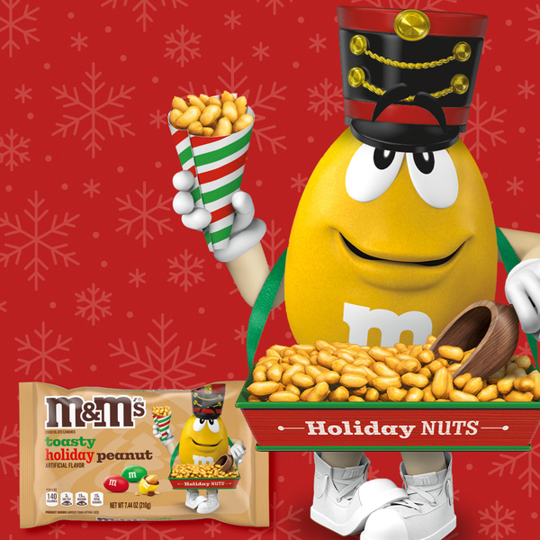 M&M's Toasty Holiday Peanut Christmas Candy | Hy-Vee Aisles Online