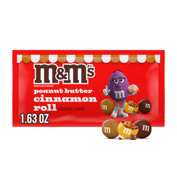 M&M'S Bakery Collection Peanut Butter Cinnamon Roll | Hy-Vee