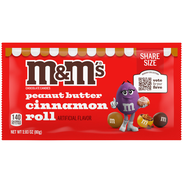 M&M's Peanut Butter Cinnamon Roll Share Size | Hy-Vee Aisles