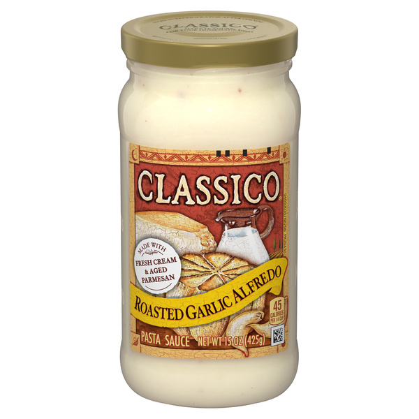 Classico Roasted Garlic Alfredo Pasta Sauce | Hy-Vee Aisles Online