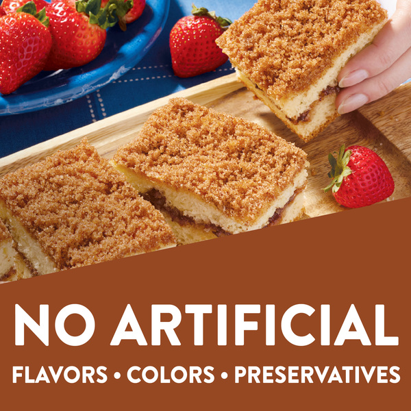 Krusteaz Cinnamon Swirl Crumb Cake & Muffin Mix | Hy-Vee Aisles
