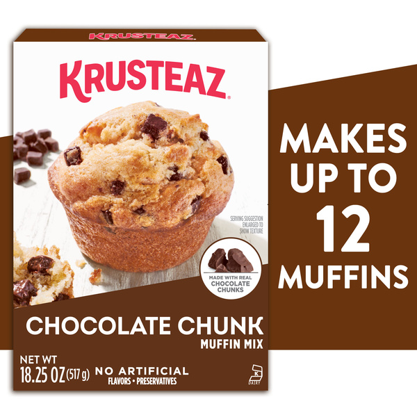 Fittness　泡4500ml 3本 Krusteaz Chocolate Chunk Muffin Mix | Hy-Vee Aisles Online Grocery