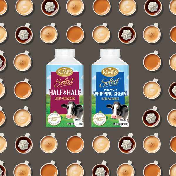 Kemps Select Heavy Whipping Cream Ultra-Pasteurized, Pint | Hy-Vee