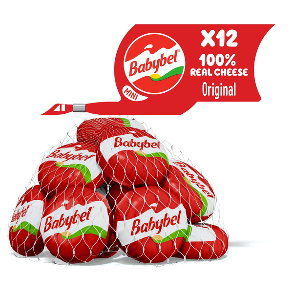 Babybel Original Snack Cheese, 8.5 oz (12 Count Net) | Hy-Vee