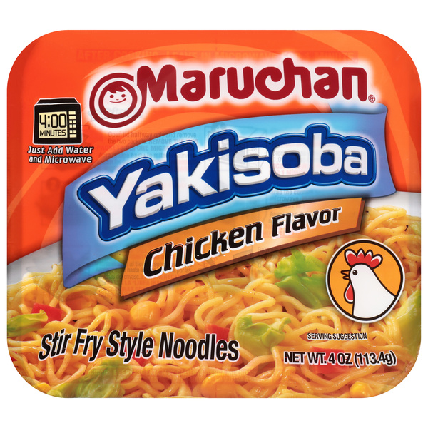 Maruchan Yakisoba Stir Fry Style Chicken Flavor Noodles 4 oz | Hy