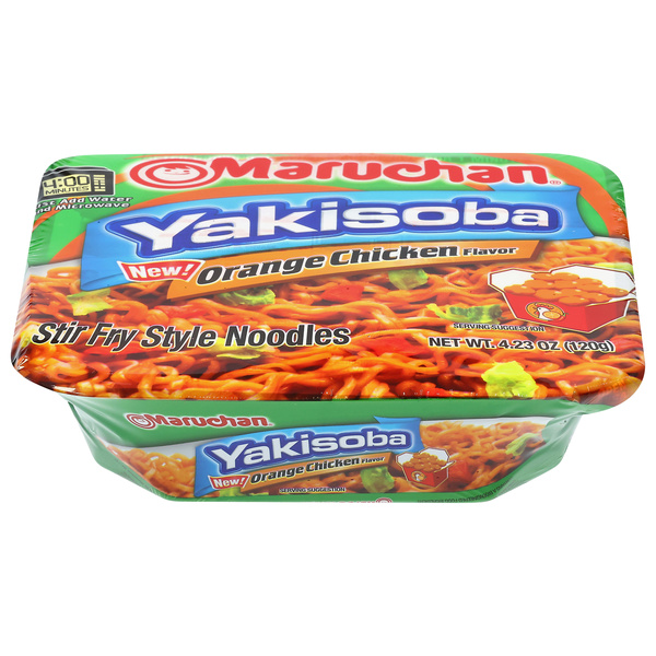 Maruchan Orange Chicken Flavor Yakisoba 4.23 oz | Hy-Vee Aisles