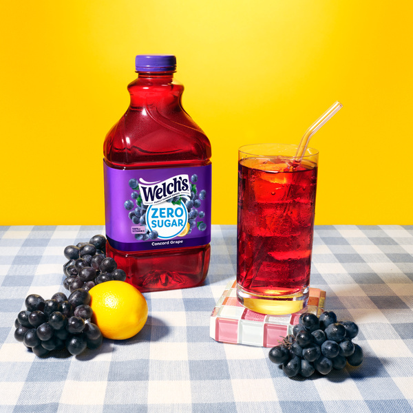 Welch's Concord Grape Zero Sugar Drink, 64 fl oz Bottle | Hy-Vee