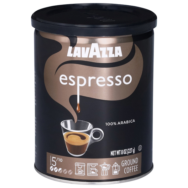 Lavazza Ground Medium Espresso Coffee 8 oz | Hy-Vee Aisles Online
