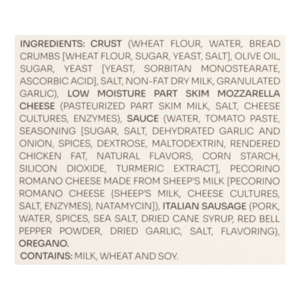 Nancy's Chicago Style Thin Crust, Italian Sausage Pizza | Hy-Vee