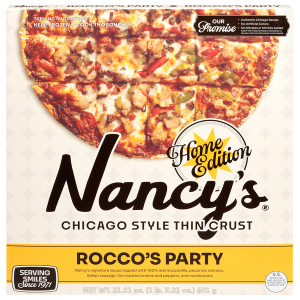 Nancy's Chicago Style Thin Crust, Rocco's Party Pizza | Hy-Vee