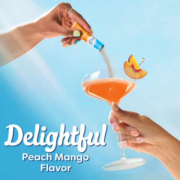 Crystal Light Peach Mango Powdered Soft Drink 0.7 oz | Hy-Vee