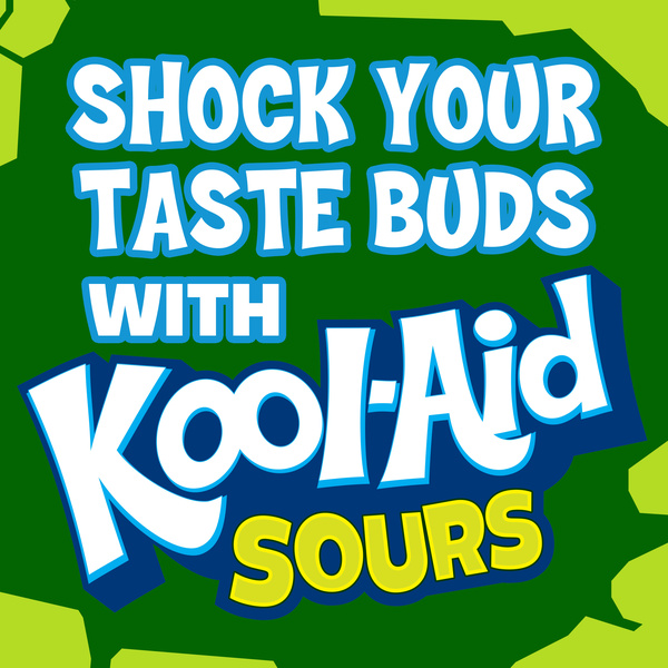 Kool-Aid Sours Artificially Flavored Drink, 10 Pouches, for On-the