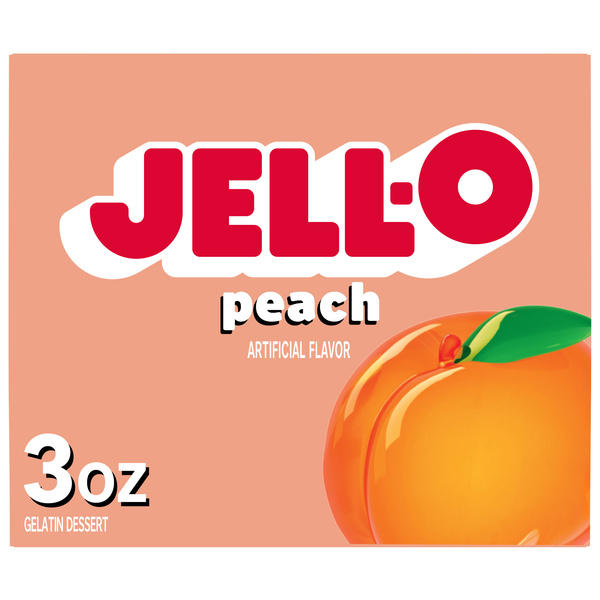 Jell-O Peach Gelatin Dessert Mix | Hy-Vee Aisles Online Grocery