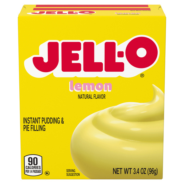 Jell-O Lemon Instant Pudding & Pie Filling | Hy-Vee Aisles Online
