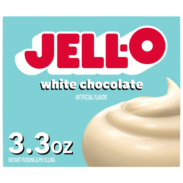 バブルホワイト 150g 1本　 リンクルホワイト 45ml 2本 Jell-O White Chocolate Instant Pudding 3.3 oz | Hy-Vee Aisles