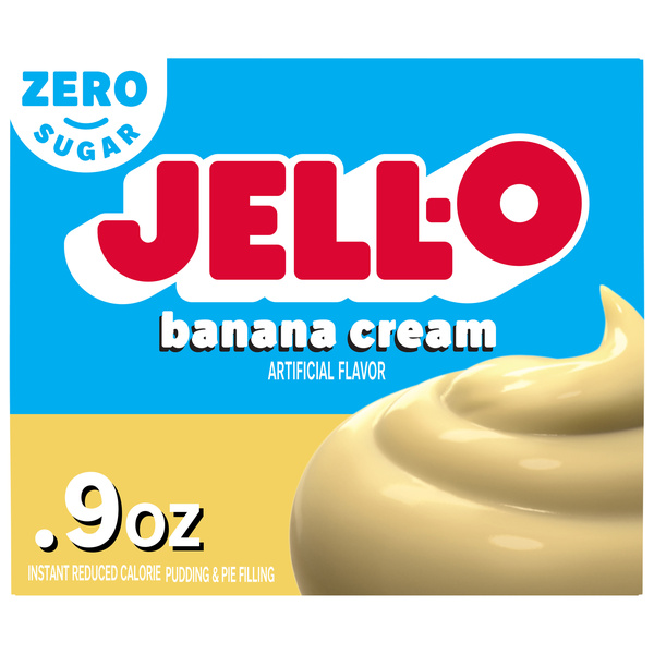 Jell-O Sugar Free Fat Free Banana Cream Instant Pudding & Pie