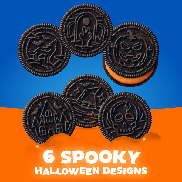 OREO Orange Creme Chocolate Sandwich Cookies, Limited Edition