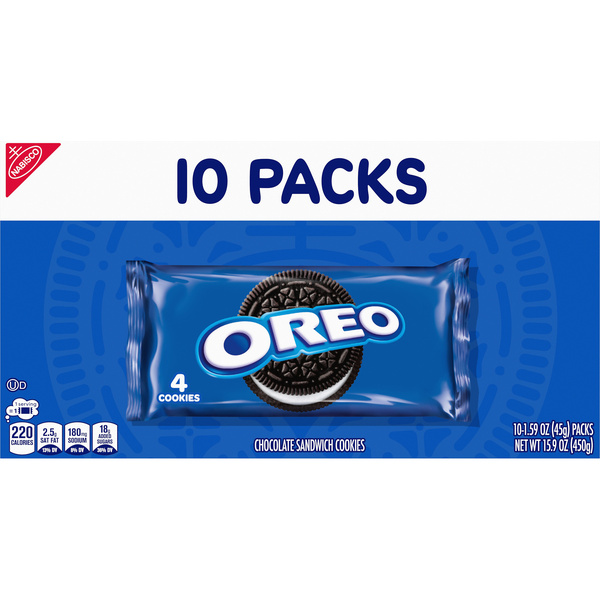 OREO Chocolate Sandwich Cookies, Snack Packs 15.9 oz | Hy-Vee