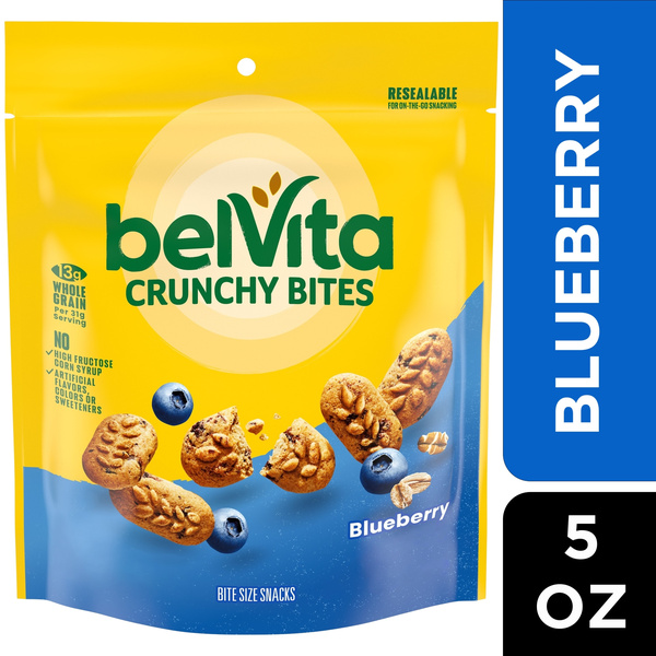belVita Crunchy Bites, Blueberry | Hy-Vee Aisles Online Grocery