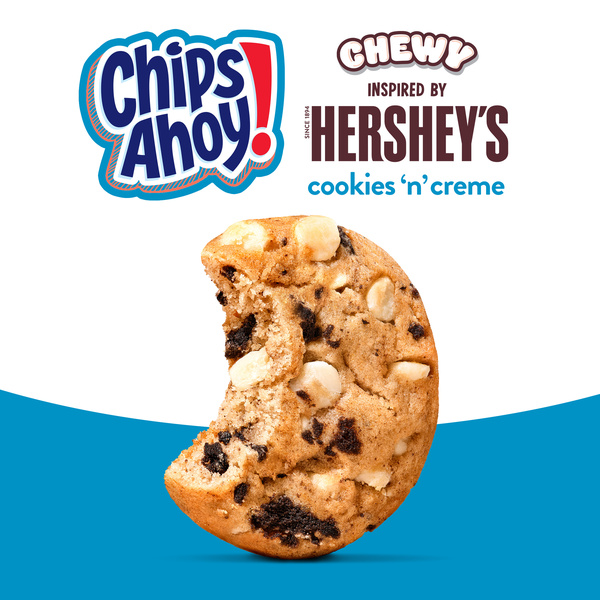 CHIPS AHOY! Chewy Hershey'S Cookies 'N' Creme Bar-Inspired Cookies