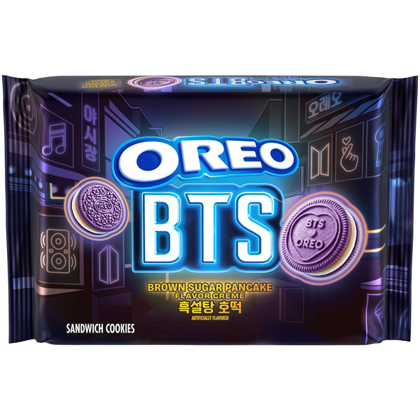 【海外限定】oreo × BTS エプロン BTS Sandwich Cookies, Limited Edition, 10.68 oz | Hy-Vee Aisles