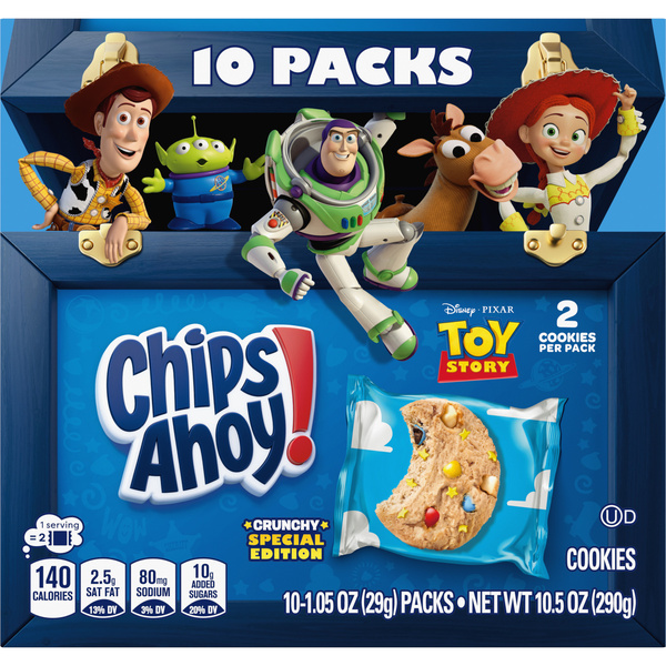 CHIPS AHOY! Toy Story Crunchy Candy Blasts Fudgy Chocolate Chip