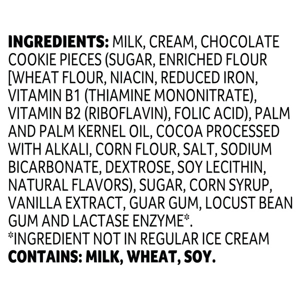 Lactaid Cookies & Cream Lactose Free Ice Cream | Hy-Vee Aisles