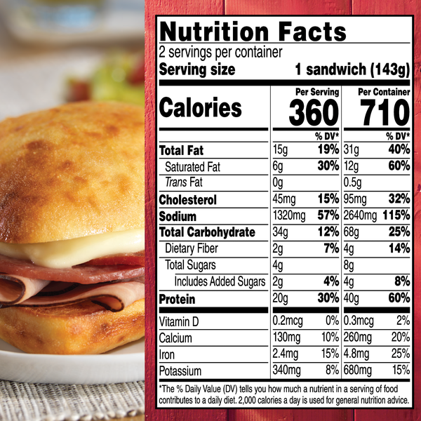 Hillshire Farm Italiano Ciabatta Deli Sandwiches, 2Ct | Hy-Vee