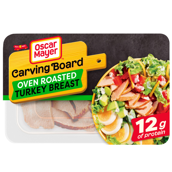 Oscar Mayer Carving Board Oven Roasted Turkey Breast Sliced Deli
