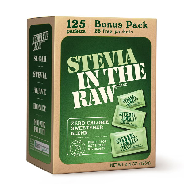 Stevia In The Raw Zero Calorie Sweetener, 125ct Packets | Hy-Vee