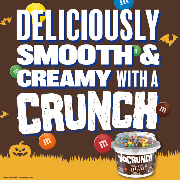 YoCrunch Vanilla with Mini M&Ms Low Fat Yogurt, 4 oz. (4 pack