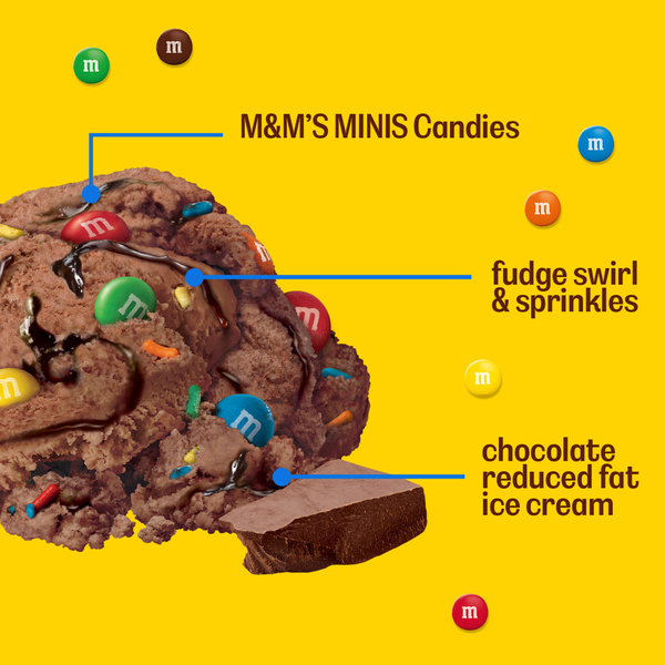 M&M'S Chocolate Ice Cream with M&M'S Minis | Hy-Vee Aisles Online