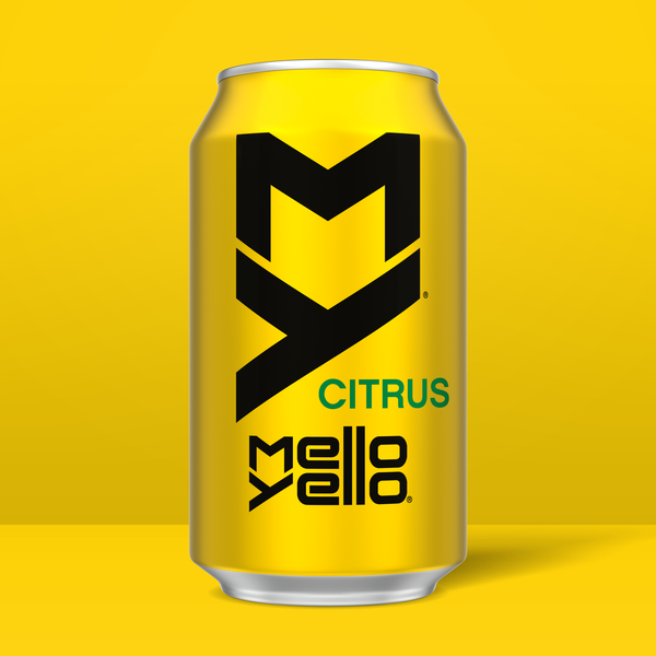 Mello Yello Citrus Soda Soft Drink Cans, 12 fl oz, 24 Pack | Hy