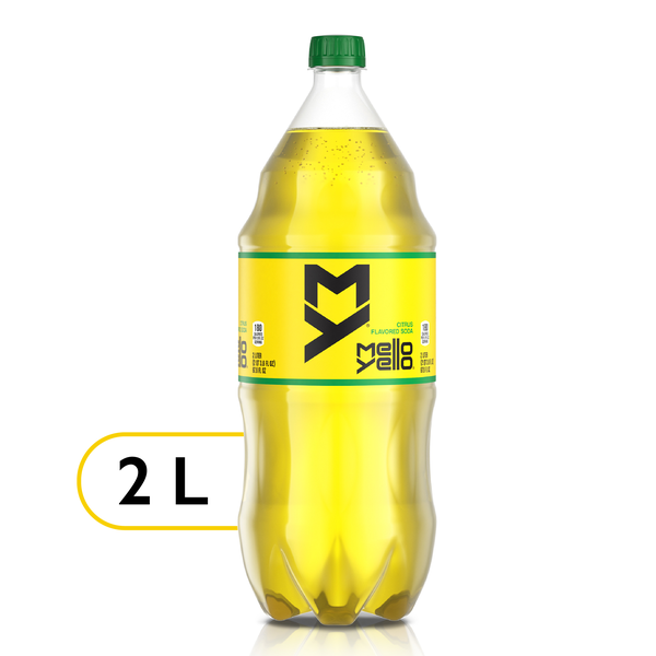 メロジョイ レモン Mello Yello Citrus Soda Soft Drink Bottle, 2 Liters | Hy-Vee