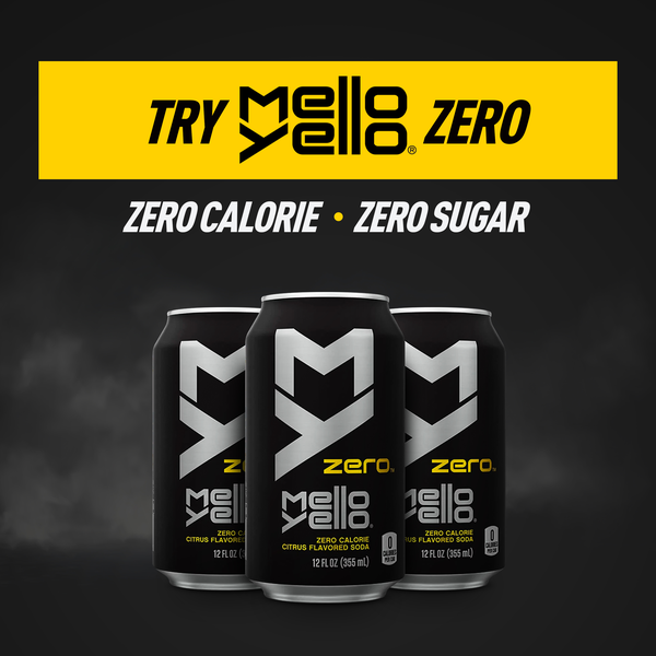 Mello Yello Citrus Soda Soft Drink Can, 16 fl oz | Hy-Vee Aisles