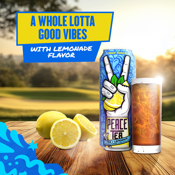 Peace Tea Caddy Shack Black Tea Lemonade Drink, 23 fl oz | Hy-Vee