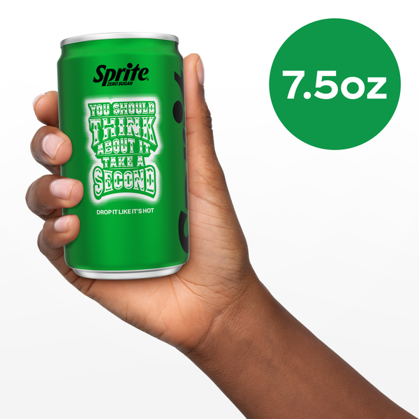 Sprite Zero Sugar Lemon-Lime Caffeine Free Soda Soft Drink Fridge