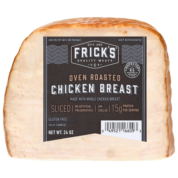 Frick's Oven Roasted Sliced Chicken Breast 24 oz | Hy-Vee Aisles