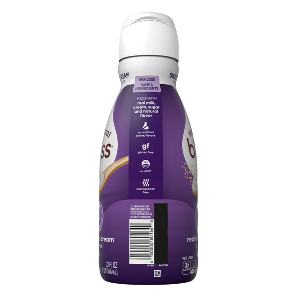 natural bliss Sweet Cream Flavored Creamer, Gluten Free Creamer