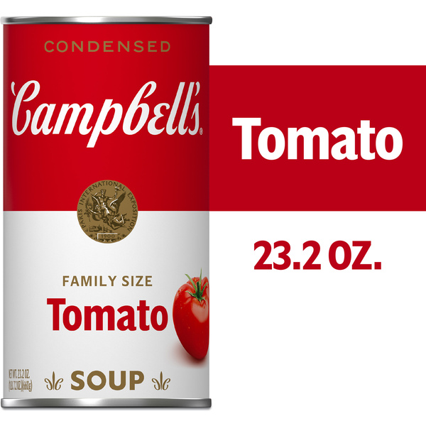 Campbell's Condensed Tomato Soup, 23.2 oz Family Size Can | Hy-Vee
