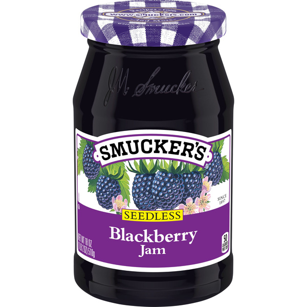 Smuckers Seedless Blackberry Jam | Hy-Vee Aisles Online Grocery