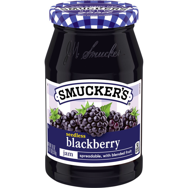 Smucker's Seedless Blackberry Jam, 18 Oz. Jar | Hy-Vee Aisles
