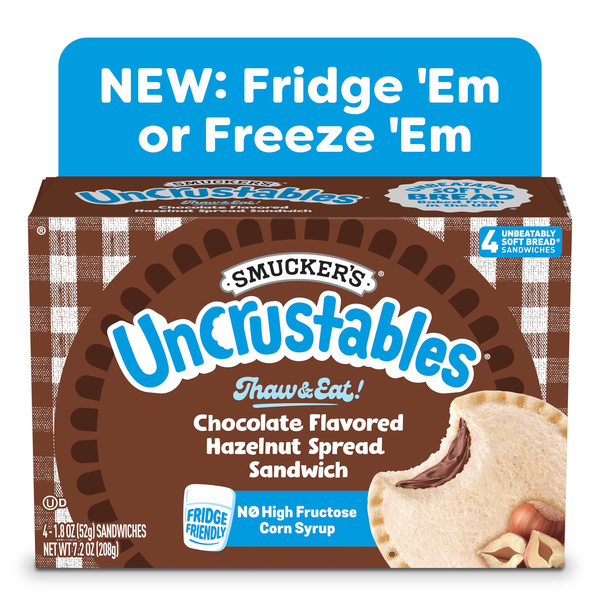 Smucker's Uncrustables Chocolate Flavored Hazelnut Spread