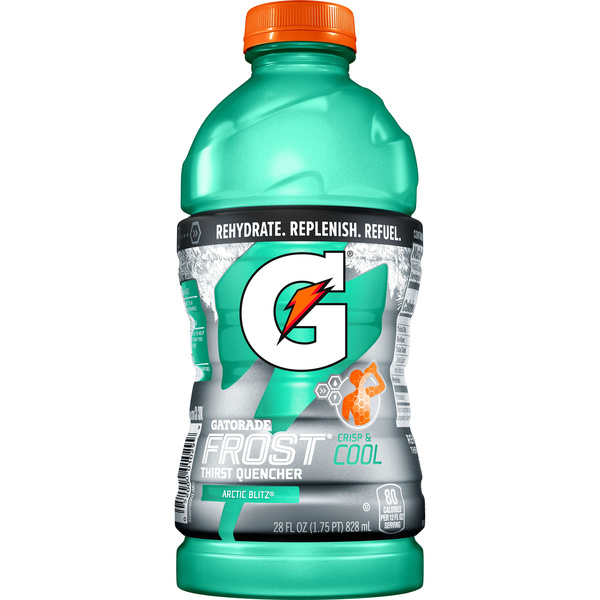 Gatorade Frost Thirst Quencher Arctic Blitz Sports Drink 28 Fl Oz