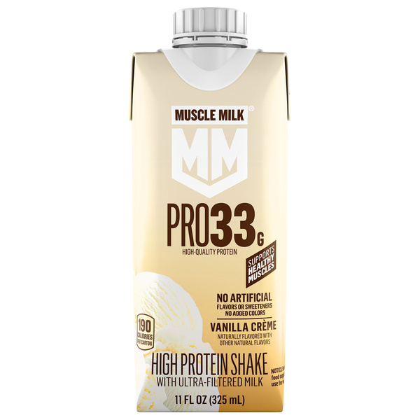Muscle Milk Protein Shake Vanilla Creme, 11 Fl Oz | Hy-Vee Aisles