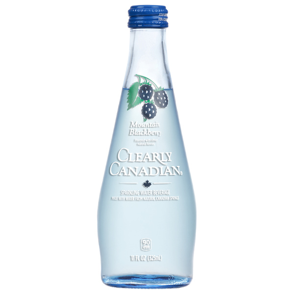 Clearly Canadian Mountain Blackberry Sparkling Water Beverage 11
